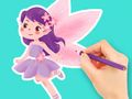 Cluiche Leabhar Dathúcháin: Flower Fairy  ar líne
