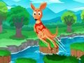 Cluiche Hop kangaroo hop ar líne