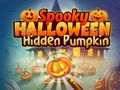 Cluiche Cluiche Líne Spooky Oíche Shamhna Hidden Pumpkin  ar líne