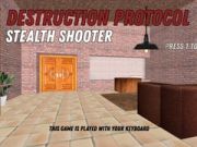 Cluiche Cluiche Scriosadh Stealth Shooter  ar líne