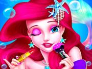Cluiche Cluiche Líne Makeup Mermaid Banphrionsa áilleacht  ar líne