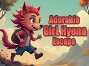 Cluiche Cluiche Líne Cailín Adorable Hyena Escape  ar líne