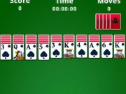 Cluiche Cluiche Spider Solitaire  ar líne