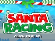 Cluiche Rásaíocht Santa  ar líne