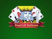 Cluiche Cluiche Freecell solitaire  ar líne