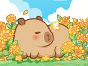 Cluiche Puzal Jigsaw: Capybara i Lusanna Gréine  ar líne