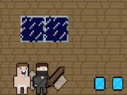 Cluiche Leanbh Noob vs Heroman 2 Imreoir  ar líne