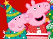Cluiche Puzal Jigsaw: Peppa Muc Ullmhúchán Nollag  ar líne