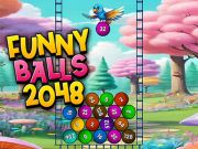 Cluiche Liathróidí Greannmhar 2048  ar líne