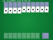 Cluiche Spider solitaire leagan clasaiceach  ar líne