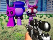 Cluiche Cluiche Sprunki Sniper Scuid  ar líne