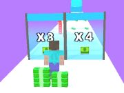 Cluiche Stack Airgead Minecraft  ar líne