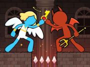 Cluiche Stickman Duo: Éalú an tuama  ar líne