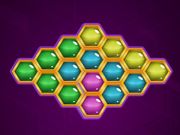 Cluiche Hexa bhfreagra  ar líne