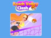Cluiche Clash volley trá  ar líne