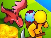 Cluiche Dragon Island Idle 3 ar líne