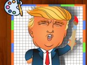 Cluiche Am dathúcháin Trump  ar líne