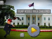 Cluiche Dúshlán Siúlóid Trump Wobble  ar líne