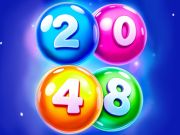 Cluiche 2048 Meaitseáladh liathróidí  ar líne