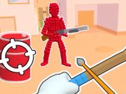 Cluiche Stickman Archer: Saigheada lámhach ag Reds  ar líne