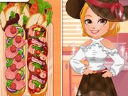 Cluiche Pizza arán na Fraince Cistine Roxie  ar líne
