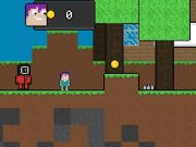 Cluiche Éalú Squid ach Blockworld  ar líne