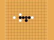 Cluiche Gomoku Five Cloch i ndiaidh a chéile  ar líne