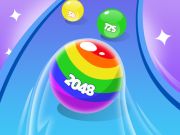 Cluiche 2048 Rith liathróidí taibhseach  ar líne