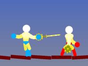 Cluiche Ragdoll hit Stickman ar líne Cluiche Ragdoll hit Stickman ar líne