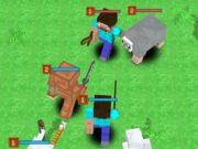 Cluiche Minecraft: Cruthaigh ollphéist agus troid!  ar líne