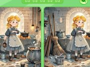 Cluiche Faigh na difríochtaí: Cinderella  ar líne