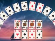 Cluiche Solitaire corrán  ar líne