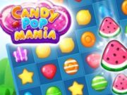Cluiche Mania pop candy  ar líne