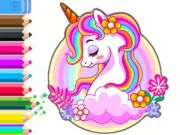 Cluiche Leabhar Dathúcháin: Unicorn Garden  ar líne