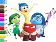 Cluiche Leabhar Dathúcháin: Inside Out  ar líne