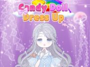 Cluiche Gúna doll candy suas  ar líne