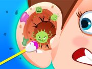 Cluiche Clinic earwax ar líne