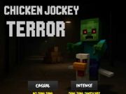 Cluiche Terror jockey sicín ar líne
