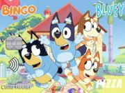 Cluiche Puzal Jigsaw: Cárta Creidmheasa Bluey ar líne