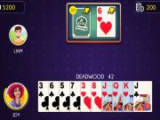 Cluiche Gin rummy ar líne