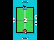 Cluiche Ping Pong Leadóg Tábla 2D ar líne