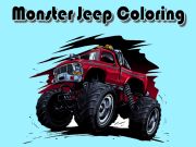 Cluiche Monster Jeep dathú ar líne