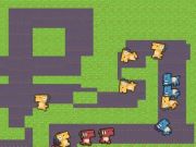 Cluiche Dino Defense 2D ar líne