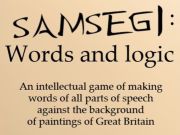 Cluiche Samsegi: focail agus loighic ar líne