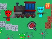 Cluiche Sprunki Rails Dead ar líne