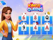 Cluiche Tripeaks Solitaire Kings agus Queens ar líne