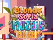 Cluiche Blonde Sofia: Mozaic Maker ar líne