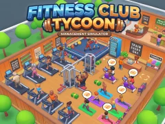 Cluiche Fitness Club Tycoon ar líne