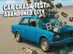 Cluiche Car Crash Test Abandoned City ar líne