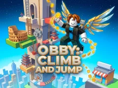 Cluiche Obby: Climb and Jump ar líne